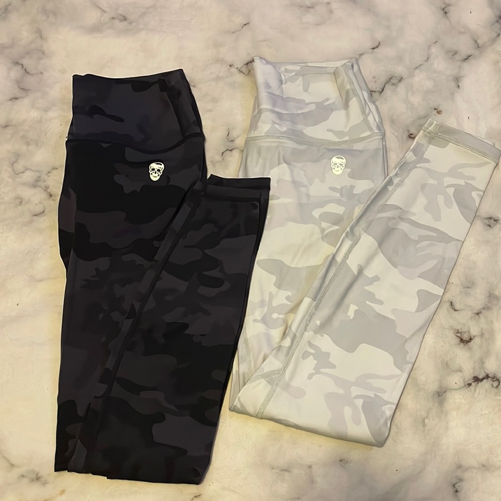 Gymreaper  Black camo leggings